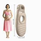 Inflatable Pregnancy Pillow - Full Body Maternity Airbed with Belly/Head Hole, Relieves Back Pain- Pregnancy Belly Pillow- Comfortable Support for Pregnant Women