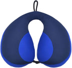 MOOB Car Seat Pillow for Toddlers,Helps Support Head and Neck,Helps Support Head and Neck Comfortably Designed for Head, Neck, and Chin Support - Gifts for Toddler/Child/Kids,Yellow +Blue