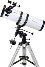 750x 150 mm Reflector Newtionan Astronomical Telescope High Power Equatorial Mount Star Planet Moon Saturn Jupiter