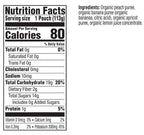 Plum Organics Peach, Banana & Apricot, 6+ Months - Organic Fruit and Veggie Baby Food Pouches, 4 oz Pouch (Pack of 4)