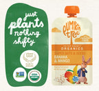 Pumpkin Tree Peter Rabbit Organics Super Oats & Seeds, Puree Squeeze Pouch, Banana & Mango, 4 Ounce (Pack of 10)