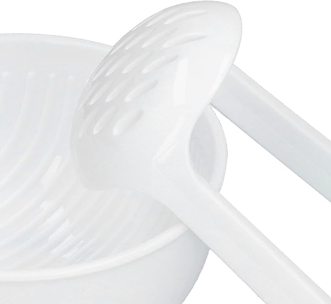 FTVOGUE Baby Food Mash Bowl Set - Long Handle, Easy to Use, Fruit & Vegetable Puree Maker - Green