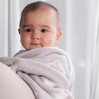 Living Textiles Chenille Knitted Blanket - Grey Galaxy