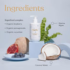 Tear Free Baby Shampoo & Body Wash - Organic, Hypoallergenic Baby + Kid Soap Hydrates & Nourishes While Gently Cleansing Sensitive Skin, Fragrance Free | 10.1 fl. oz.