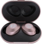 Raycon Everyday Earbuds Classic Bluetooth Wireless with Microphone - Stereo Sound, Active Noise Canceling, in-Ear Bluetooth Headset True Wireless Earbuds 32 Hours Playtime (Rose Gold)