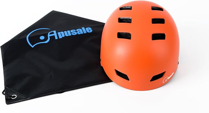 Bike Skateboard Helmet, Adjustable and Multi-Sport for Skate Scooter, 3 Sizes for Adult Youth Kids Toddler