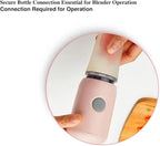 Socila Portable Baby Food Maker with Silicone Squeeze Spoon, Baby Food Processor, Blender for First Stage Baby Feeding - Liquid or Semi-Liquid Options