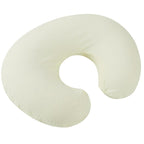 Onacosht Muslin Nursing Pillow Cover Soft 100% Cotton Feeding Pillow Slipcover Fits Standard Infant Nursing Pillow for Baby Boy and Girl, Ivory White
