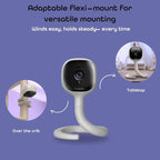 Hubble AI Vision FlexPay - Free Camera - Access to Premium + AI Features (Baby Cry Alerts, Rollover Detection, Sleep Insights) – 2K Ultra Clear HD Smart Baby Monitor – Requires Subscription After 3mo
