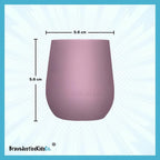 | Teenie Tiny™ Silicone Developmental Baby-Led Weaning Drinking Cups (2 pack) (Mauve)