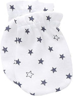 Unisex Baby Cotton Scratch Mittens For Newborn Baby Boys Girls Mittens Accessory 0-6 Months