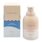 Babyology All Natural Baby Wash and Shampoo - 100% Edible Ingredients - with Organic Rose Water (Unscented) - 12 FL. OZ - Good for Sensitive Skin - Non Toxic - Tear Free (Pack of 2)
