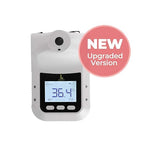 LETUSTO Wall-Mounted Infrared Temperature Reader, Non-Contact Instant LED Display with Alarm (with Stand)
