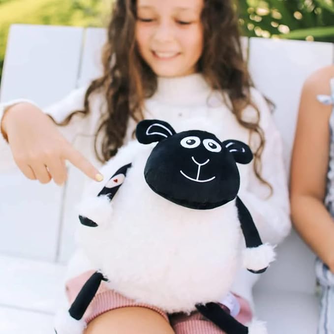 Plush First Aid for Home - Aid Kit for Kids - Toddler First Aid Kit - Mini Boo Boo Kit – Emergency First Aid Kit Classroom – Arlo Sheep Plush Bag