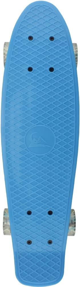 Skateboards Complete 22 Inch Mini Cruiser Retro Skateboard for Kids Boys Youths Beginners