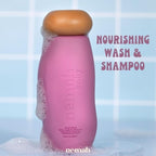 Nemah - 2-in-1 Baby Soap and Shampoo - Tear-Free Baby Body Wash and Shampoo with Actismart Chamomile, Jojoba Oil, & Activera Aloe - Vegan & Cruelty-Free - 9.8 fl. oz.