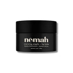 Nemah - Organic Nipple Balm, Nipple Cream Safe for Breastfeeding - 2-in-1 Nipple Butter & Lip Balm, Nursing Nipple Balm - Non-Greasy, Vegan, & Cruelty-Free - 1 oz.