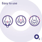 Airmax Nasal Dilators - Anti Snore Device - Small - 6-Month Relief - Cure for Snoring - Recommended by Physicians - Blue - One-Pack