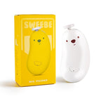 Baby Nail File Electric, Gentle Rechargeable Nail Trimmer, Baby Nail Clippers Grooming Kit Manicure Set for Infant Toddler or Adults, 6 Grinding Head Replacement Pads White