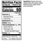 Plum Organics Stage 2 Organic Baby Food - Pear, Purple Carrot, and Blueberry - 4 oz Pouch (Pack of 12) - Organic Fruit and Vegetable Baby Food Pouch