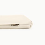 Gathre Baby Changing Pad, Made of Premium, Soft, Water-Resistant Vegan Leather, Portable Playmat for Babies, Use at Home Nursery or During Travel - Ivory