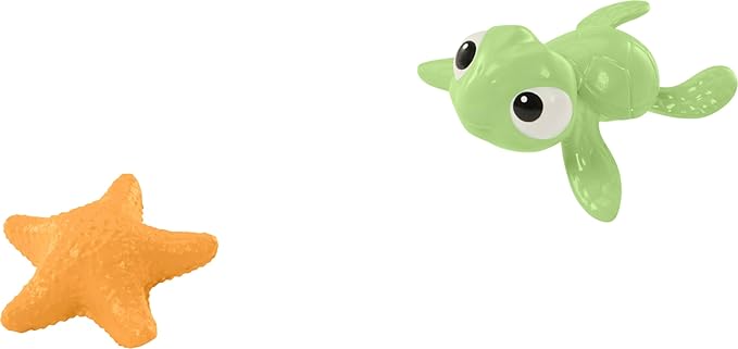 Mattel Disney Moana 2 Toys, Swimming Tautai Moana Fashion Doll with 2 Accessories, Color-Change Bodice & Kicking Legs, Inspired by The Movie