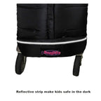 German Designed Universal Stroller Bunting Bag, 5 Way Zippers Style for Baby Easy In & Out of Water Repellent Blanket, Height/Temperature Adjustable Anti-Kick Winter Sleeping Bag