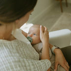 Little Unicorn Ultra-Absorbent Premium Burp Cloth | Soft on Baby's Skin | Larger Size | Ergonomic Design (Grey Stripe)