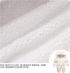 Baby Girl Winter Snowsuit Toddler Jacket Clothes For Boy Infant Jumpsuit Hoodied