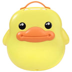 Bebamour Potty Training Toilet 3 in 1 Multi-Functional Potty Seat Detachable Baby Potty Step Stool Anti-Slip Stable Potty Training Toilet with 100 Pack Trash Bags (Yellow)