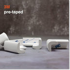 Roving Cove Slim-Fit Corner Protector for Baby Proofing (8 Small Corners), Soft Rubber Foam Furniture Corner Bumper Guards, 3M Adhesive Pre-Taped, Oyster White (Off White)