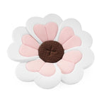PandaEar Baby Bath Pad for Infant Newborn, Bath Baby Bath Seat to Toddler 0 to 6 Months and Up Soft Flower Petals for Sink Bathtub Essentials Shower Gift (Pink Heart)
