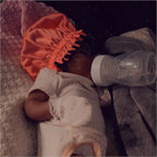 AKISS Baby Infant Newborn Toddler Satin Silk Hair Bonnet for Baby Girl Boy Sleeping Kids Cap Hat