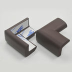 Foam Corner Protector for The Furniture, with Retardant Materials Foam Safety Bumpers, Baby Proofing Safety Corner Protectors (Coffee)