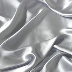 100% Mulberry Silk Crib Sheet for Baby Hair, Standard Crib Mattress Sheet for Boys & Girls, Soft Smooth Breathable Baby Crib Fitted Sheets 28x52, Light Grey