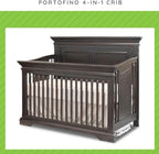 Full-Size Conversion Kit Bed Rails for Sorelle Convertible Cribs - Solid Wood Rail - Toddler and Adult Bed Rail for Full-Size Beds - Essential Nursery & Baby Furniture (Model #215, Autumn)