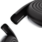 Roving Cove Slim-Fit Edge Protector for Baby Proofing (9ft Small Edge Only), Soft Rubber Foam, Furniture Edge Bumper Guard, Desk Edge Cushion, 3M Adhesive, Onyx Black