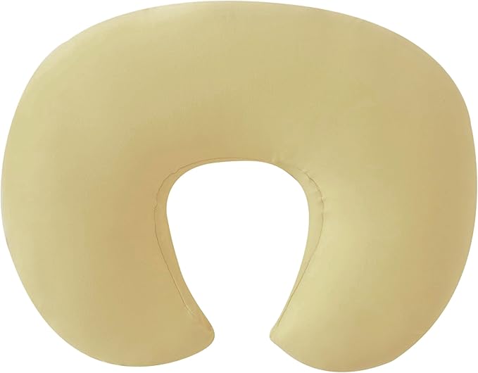 Nursing Pillow, Plus Size Breastfeeding Pillow Original Support for Baby Boys Girls Breastfeeding Essentials, with Removable Soft Cotton Cover (Beige, Standard (23.62 * 18.11 * 5.91 Inches))