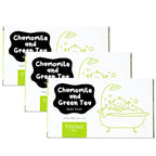 Hypoallergenic Organic Baby Soap Bar - Chamomile & Green Tea Oil - Gentle Cleansing Body Wash for Sensitive Skin | Babies, Toddlers, and Kids | 9-Pack