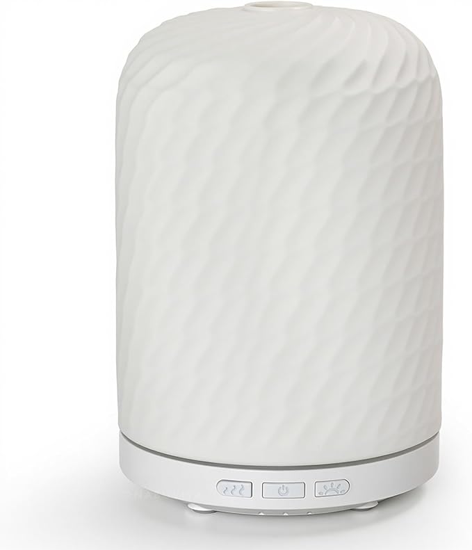 Aromatherapy Diffuser – Ultrasonic Essential Oil Diffuser, Health Night Light, Timer & Auto Shut-Off, BPA-Free, 120ml Diffusers for Home, Office, or Spa