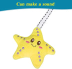 Travel Arch Bassinet Mobile Toys for Infant & Toddlers,Clip on Stroller Toy Crib Accessory & Pram Activity Bar Toy for Indoor and Outdoor (Elephant)