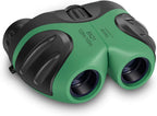 Easter Gifts for 3-12 Years Old Boys, VNVDFLM Compact 8x21 Shock Proof Green Binoculars for Bird Watching Kids Telescope for Teens Toys for 5-10 Years Old Girls (Green)