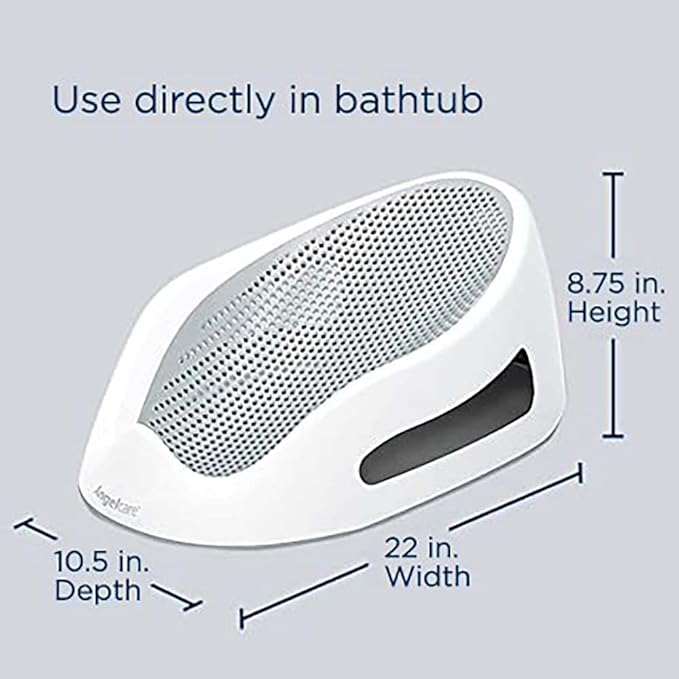 Angelcare Baby Bath Support (Pink) | Ideal for Babies Less Than 6 Months Old (Pack of 2)