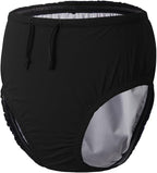 Youth Special Needs Reusable Swim Diapers Swimwear for Incontinence Cloth Diaper Covers Waterproof,Leakproof, Unisex (8-10T, Black)