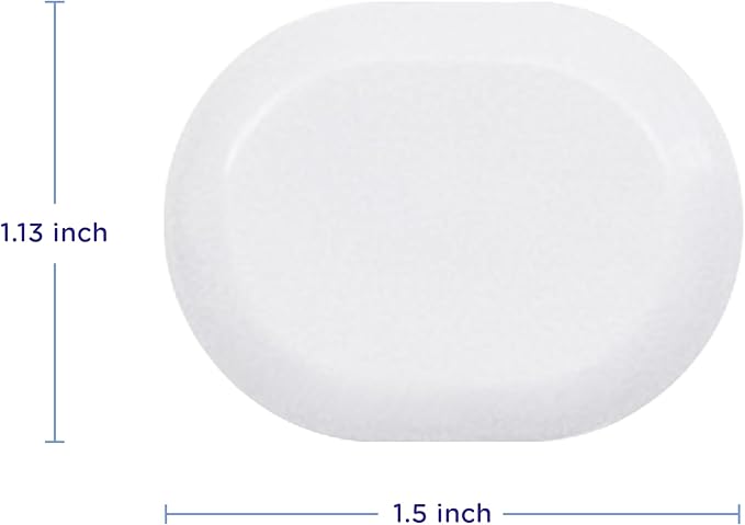 Ubbi Outlet Covers for Child Safety, Plug Protectors, Baby Proofing, Safe & Secure Electrical Plug Covers, White, 24 Count