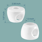 Inaya Kids Safety Door Knob Cover (4 Pack) - Prevent Children from Opening Doors, Fit Most Round Knobs - Door Knob Safety Cover for Kids, Child Proof Door Lock, Child Proof Door Locks - Translucent