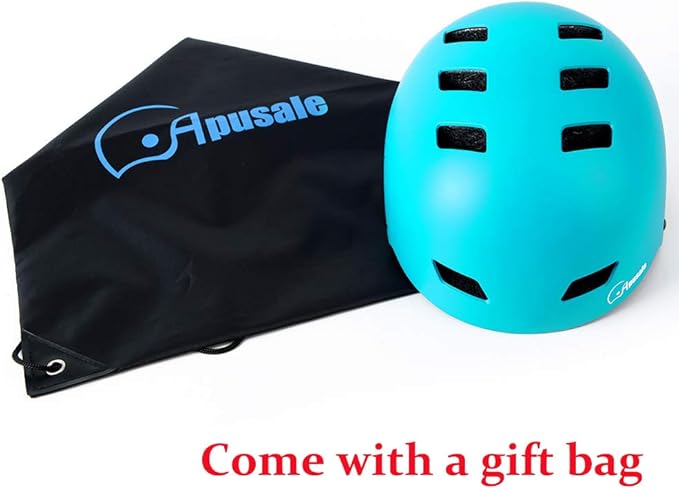 Bike Skateboard Helmet, Adjustable and Multi-Sport for Skate Scooter, 3 Sizes for Adult Youth Kids Toddler