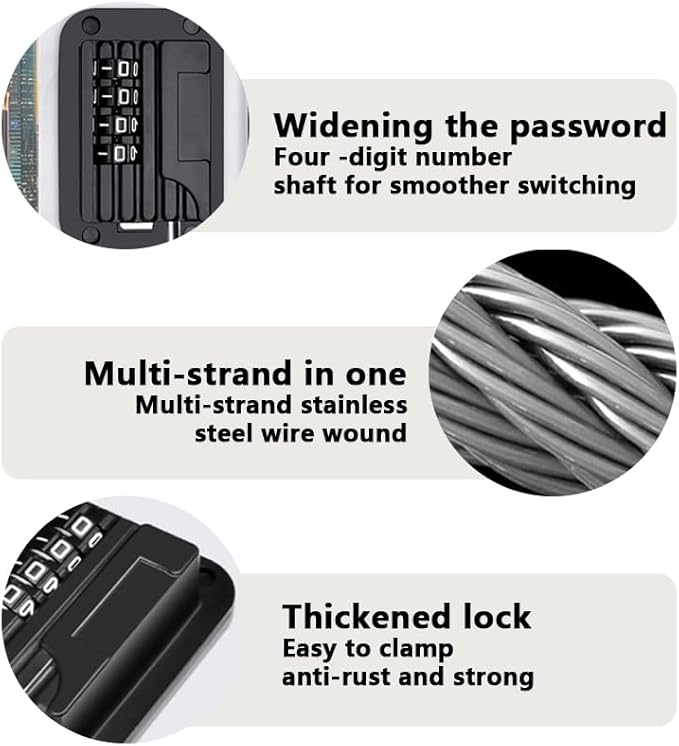 8 pcs Refrigerator Lock Fridge Freezer Door Lock with 4 Digit Lock Password, Mini Proof Door Lock for Kitchen Refrigerator, No-Drill Cabinet Locks for Windows,Closets,Drawers Doors(Black)