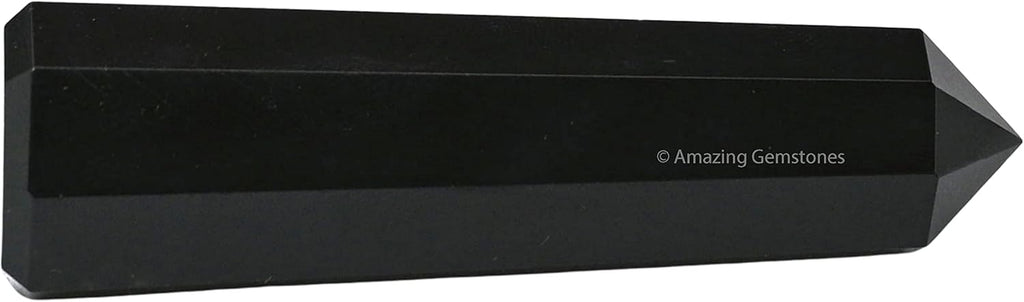 Amazing Gemstone Black Obsidian Crystal Towers ~ Natural Healing Crystal Point Obelisk for Reiki Healing and Crystal Grid (2" to 3" Inch)