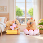 Capybara Series Blind Box Collectible Action Figures, Random Cute Capybara Toy for Capybara Lovers, Mystery Box Gift for Home Decor Birthday Party Favors